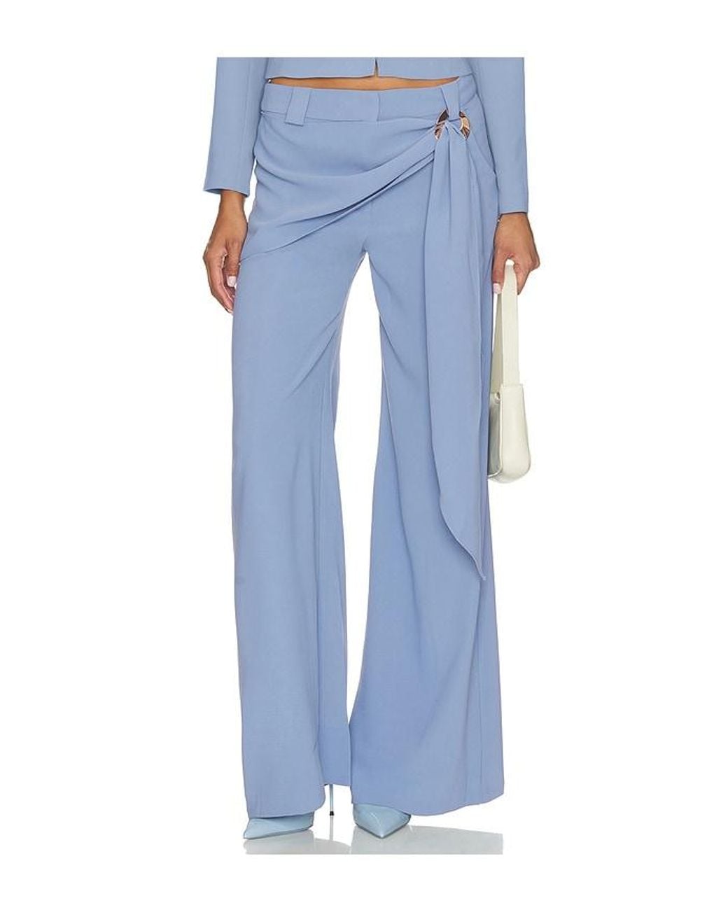 Amanda Uprichard Blue Christano Pants