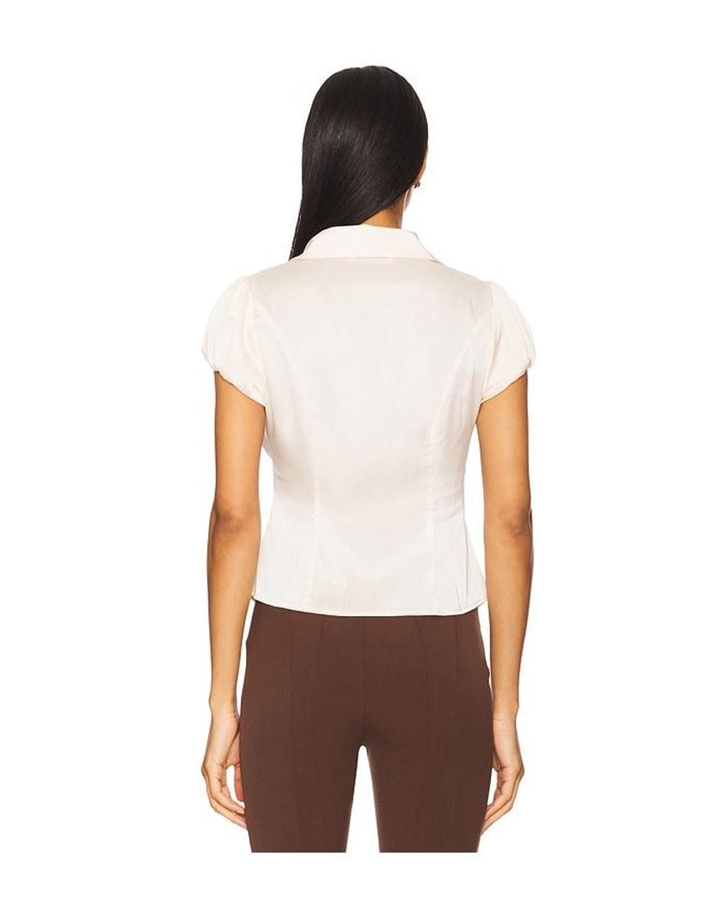 GUIZIO White Liana Top