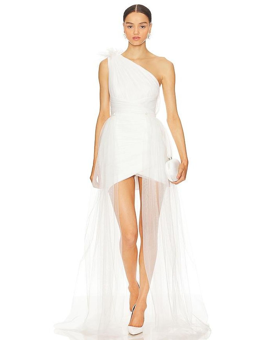 SAU LEE White Sidney Dress