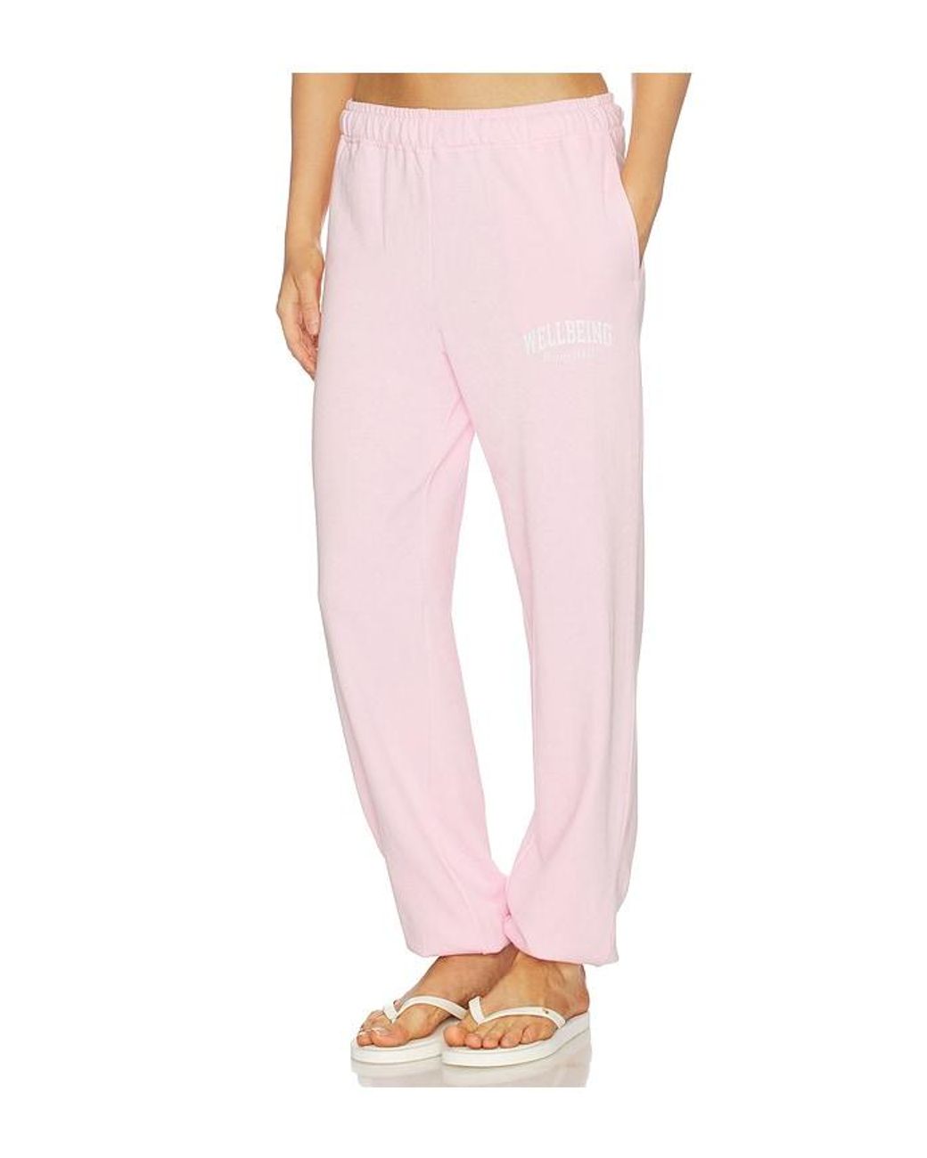 WellBeing + BeingWell Pink Cooper Jogger