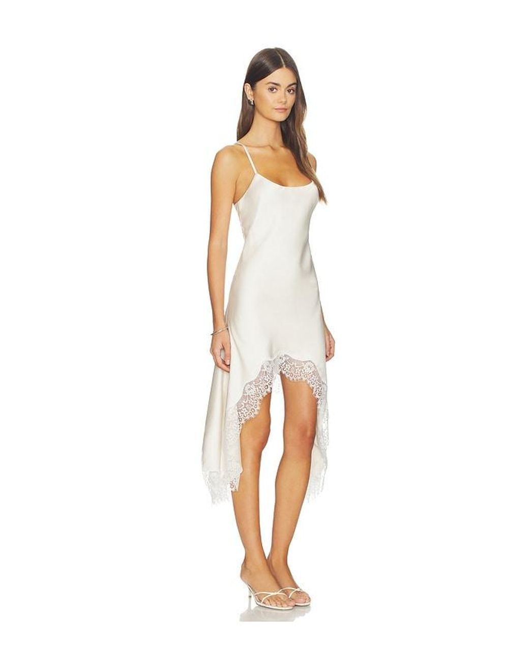 Tularosa White Lou Midi Dress