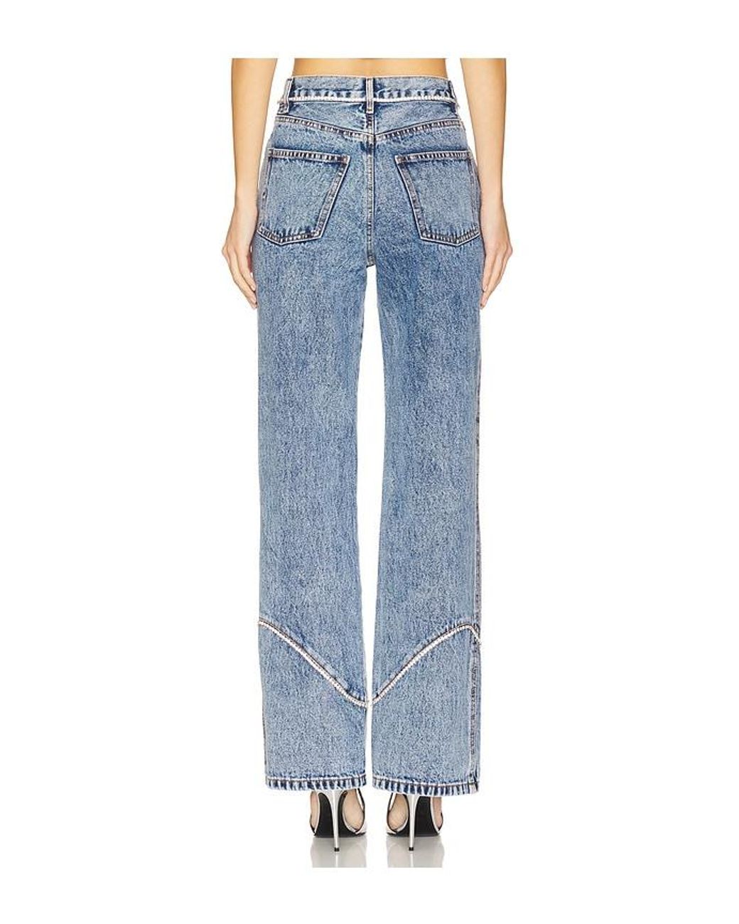 retroféte Blue Izzie Jeans