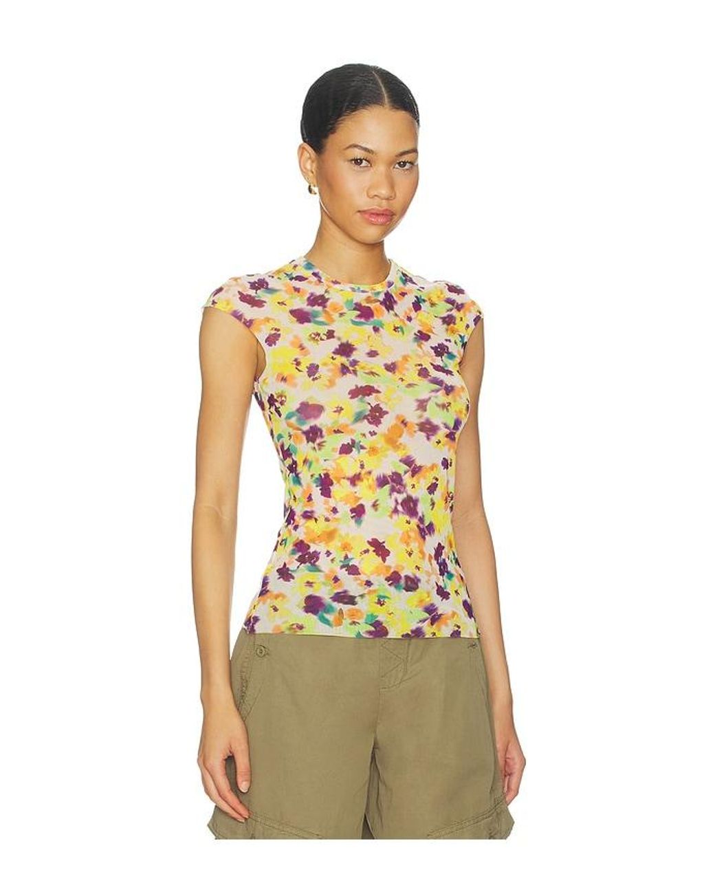 AFRM Metallic Nina Top