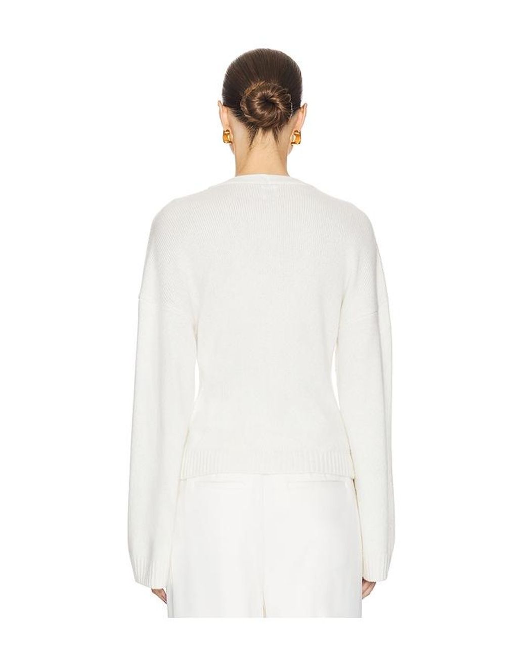 Helsa White Sanna Cardigan