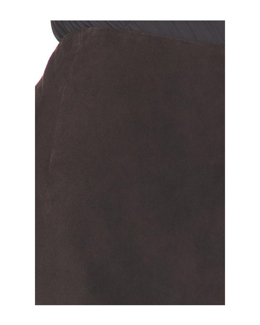 ROTATE BIRGER CHRISTENSEN Black Suede Mini Skirt