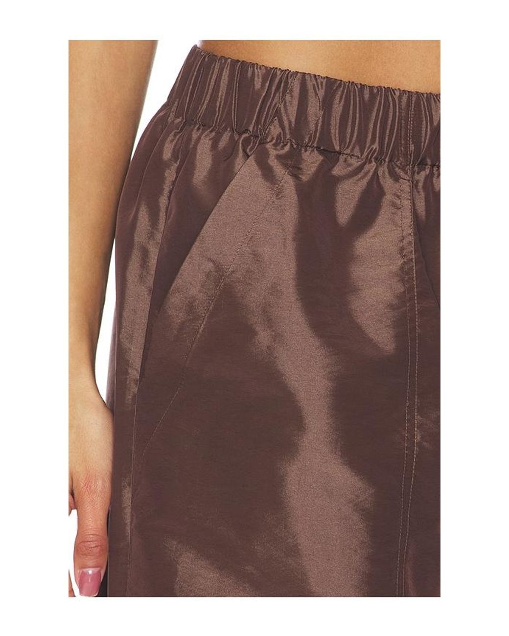 Jonathan Simkhai Brown Arden Pull On Pant