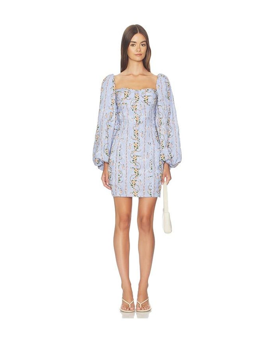Agua Bendita Blue Lorena Navegante Dress