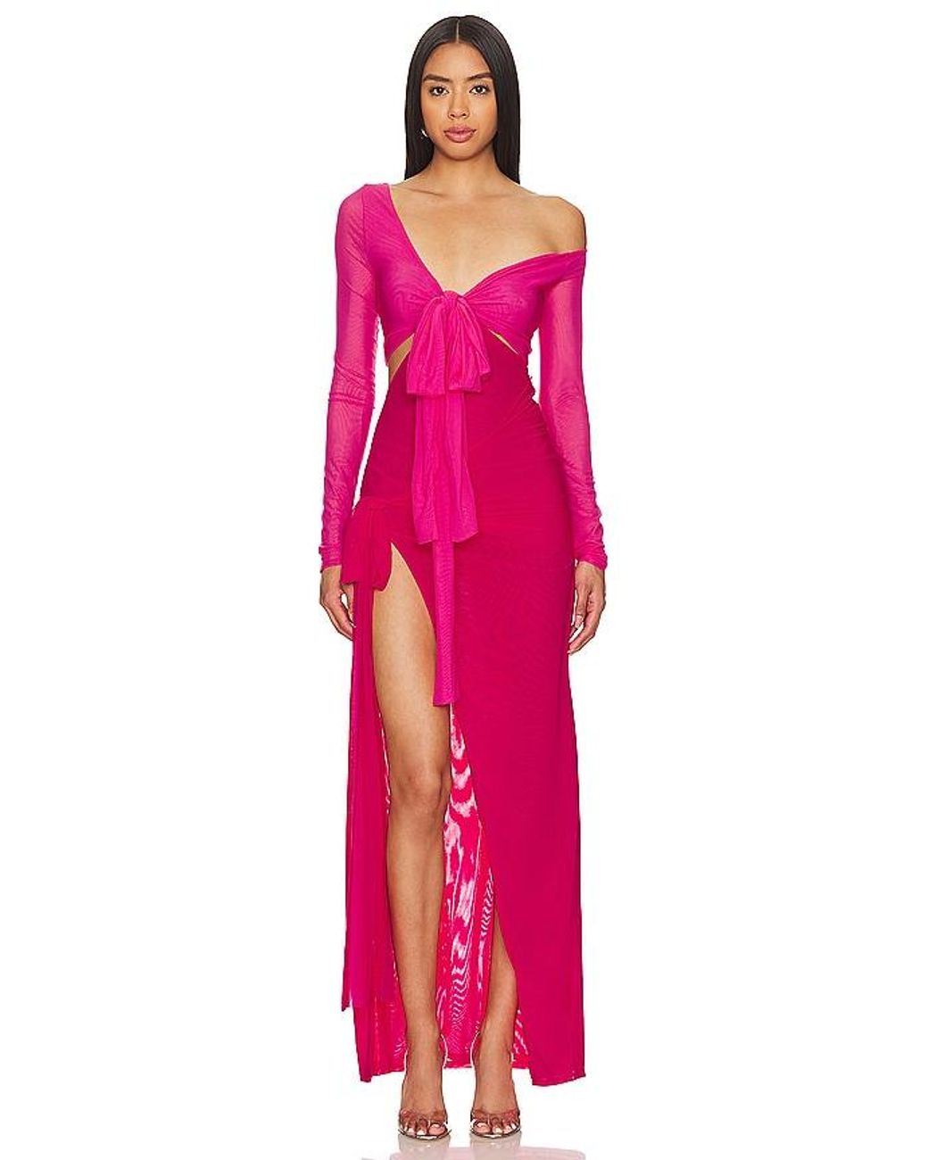 Lovers Friends Jayleen Asymmetric Dress in Pink Lyst