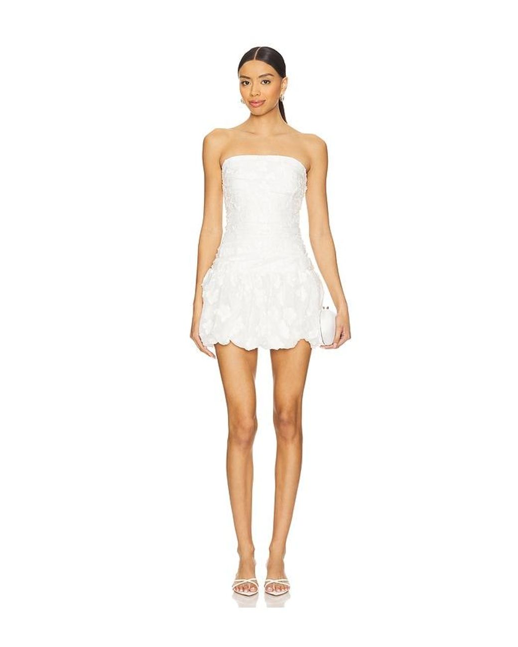 Amanda Uprichard White Rendezvous Dress