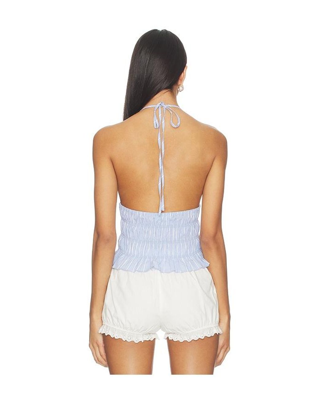Nia White Chandler Top