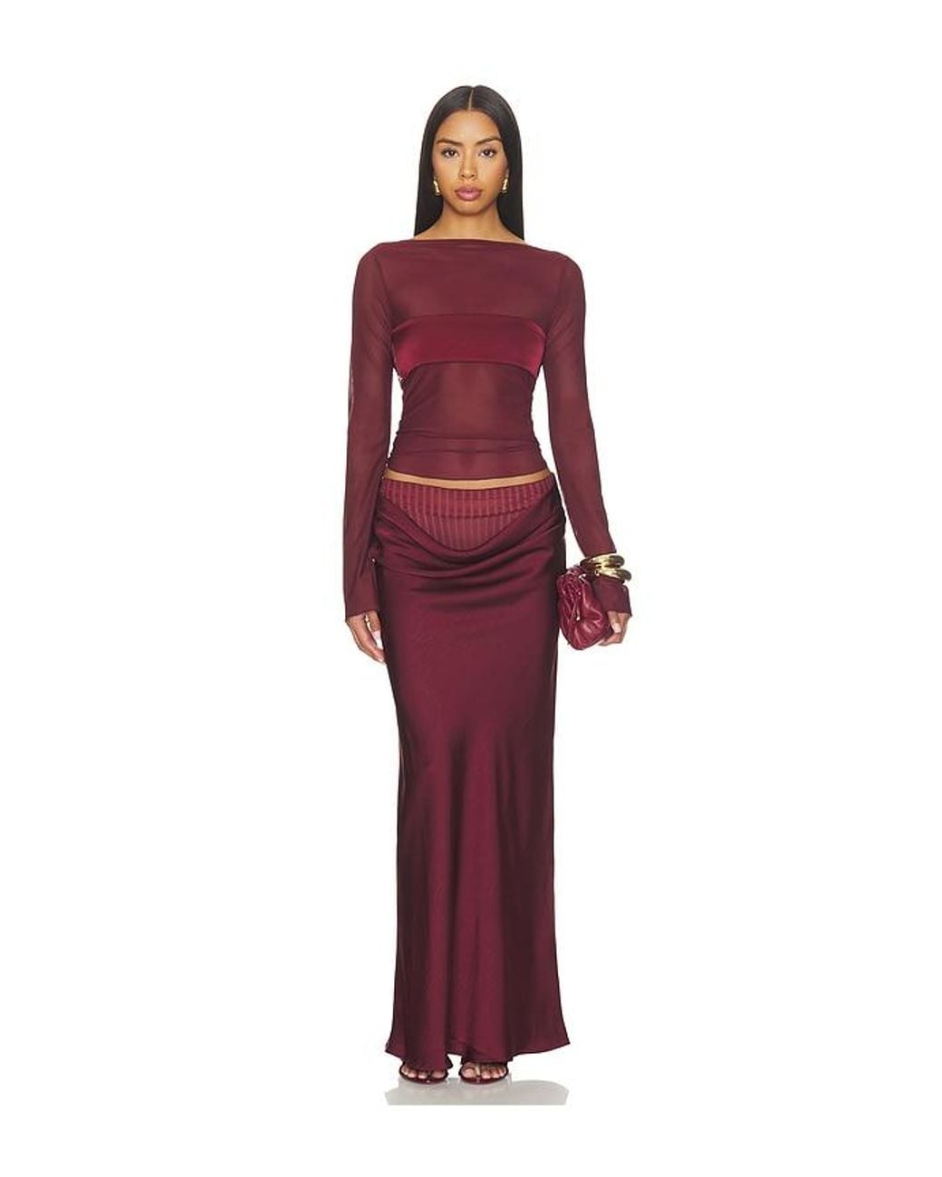 Benni Red Sara Skirt