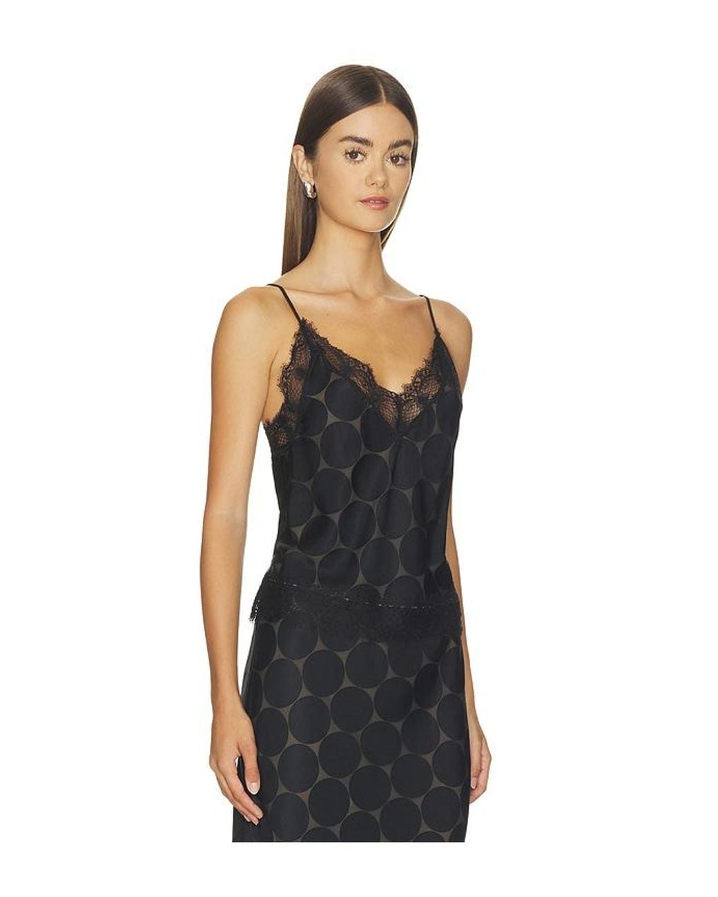 Le Superbe Black Kusama Cami