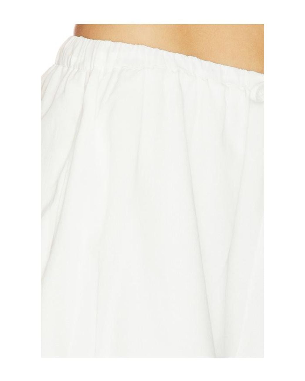 Astr White Abrielle Shorts