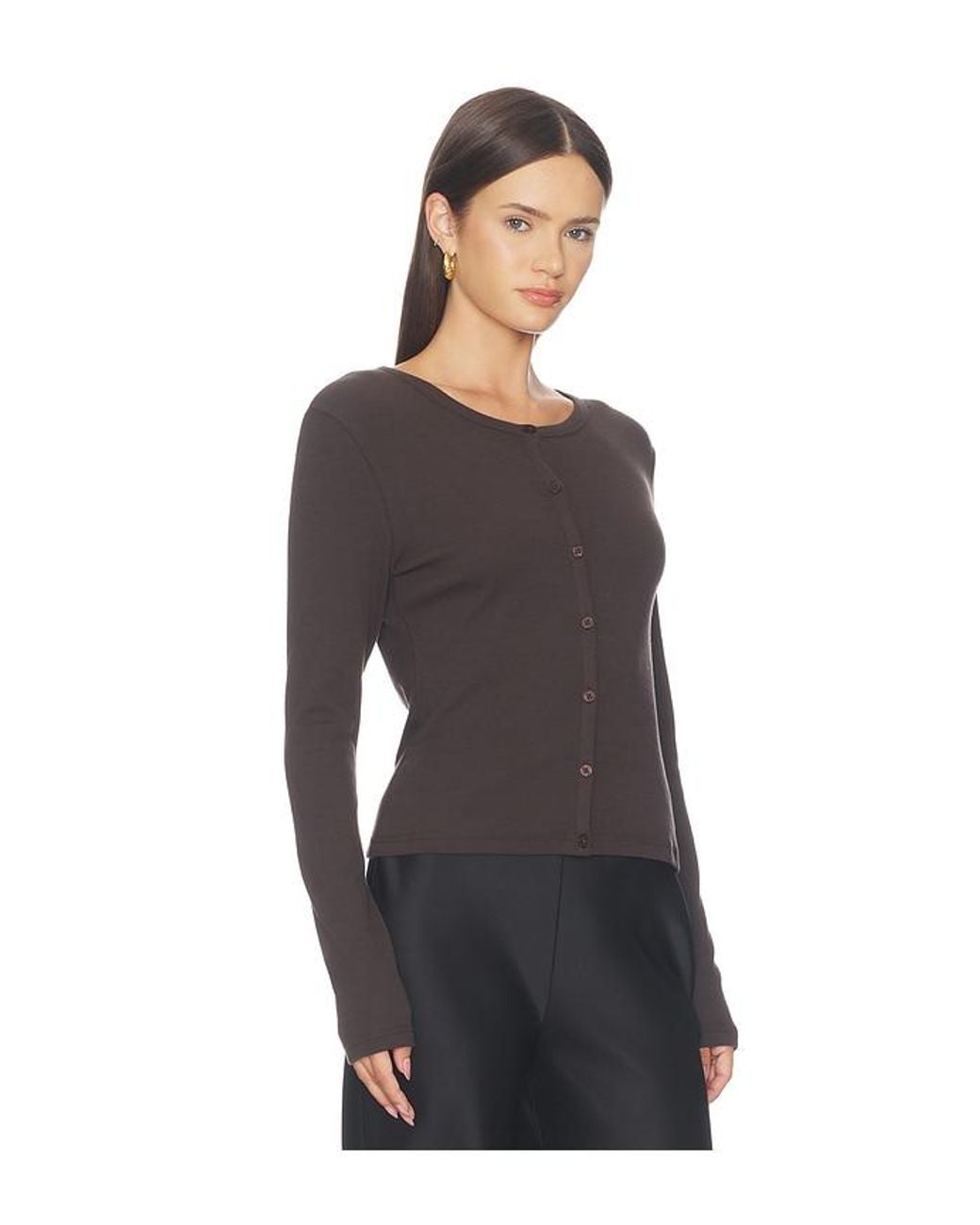 Samsøe & Samsøe Black Saalexo Longsleeve Cardigan