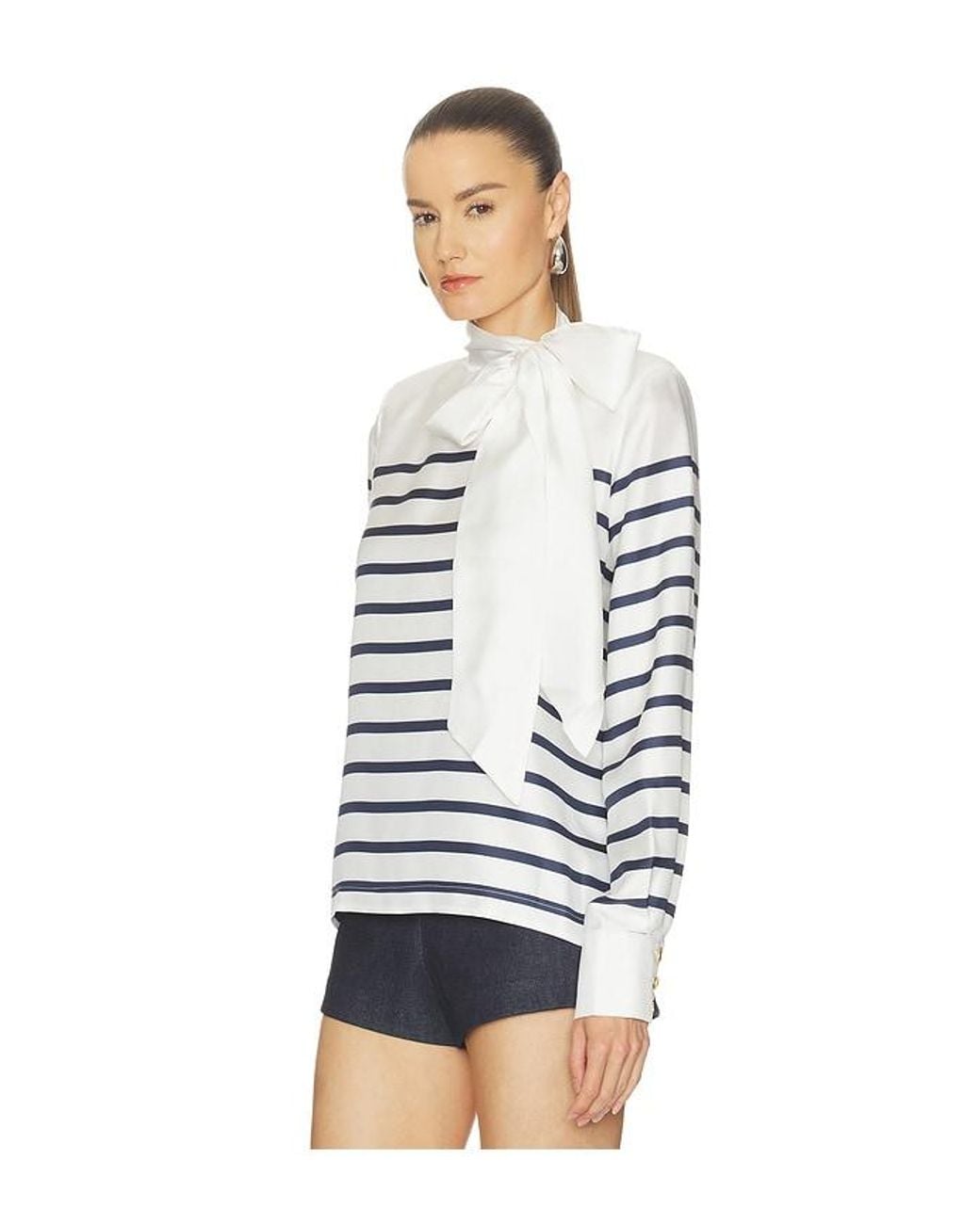 FRANÃOISE White Johanna Blouse