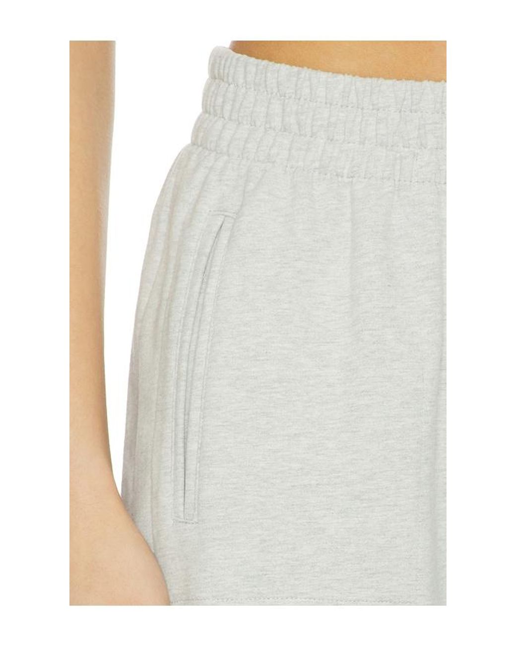 Norma Kamali White Boyfriend Puff Jog Pant
