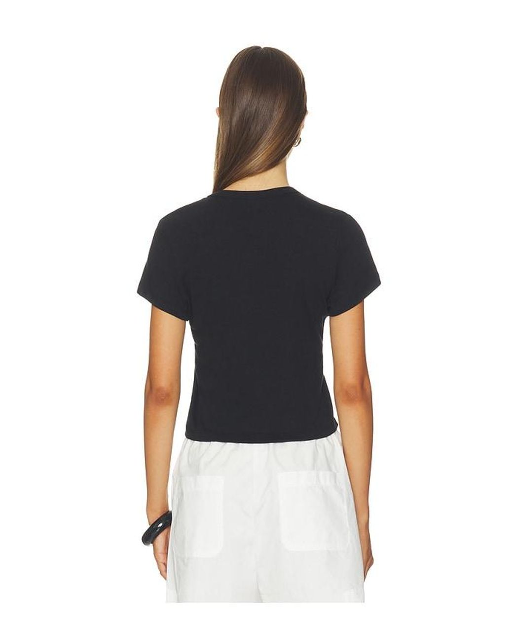 Leset Black Nando Baby Tee