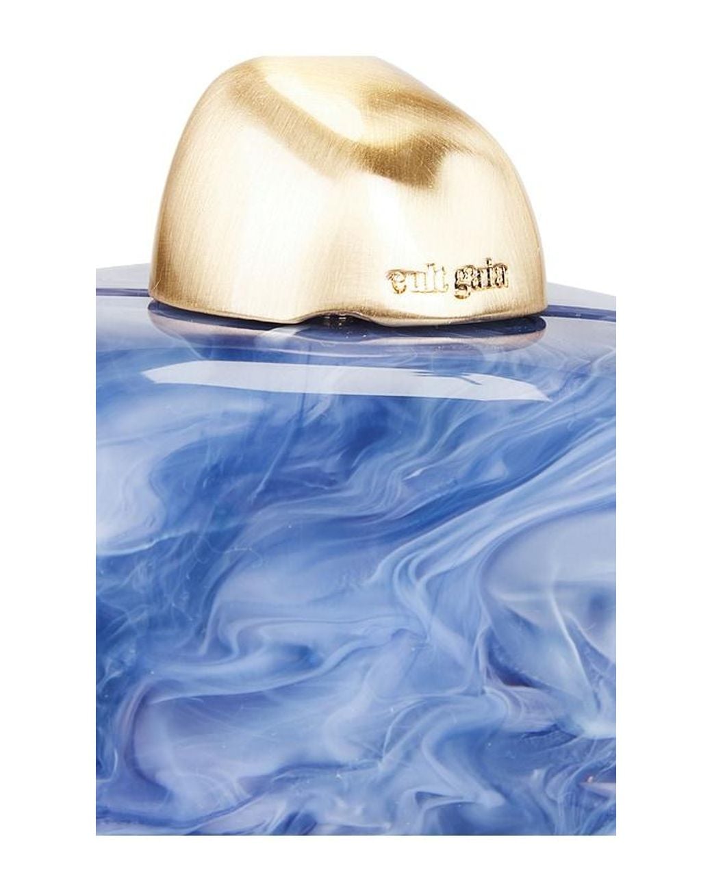 Cult Gaia Blue Eviana Clutch
