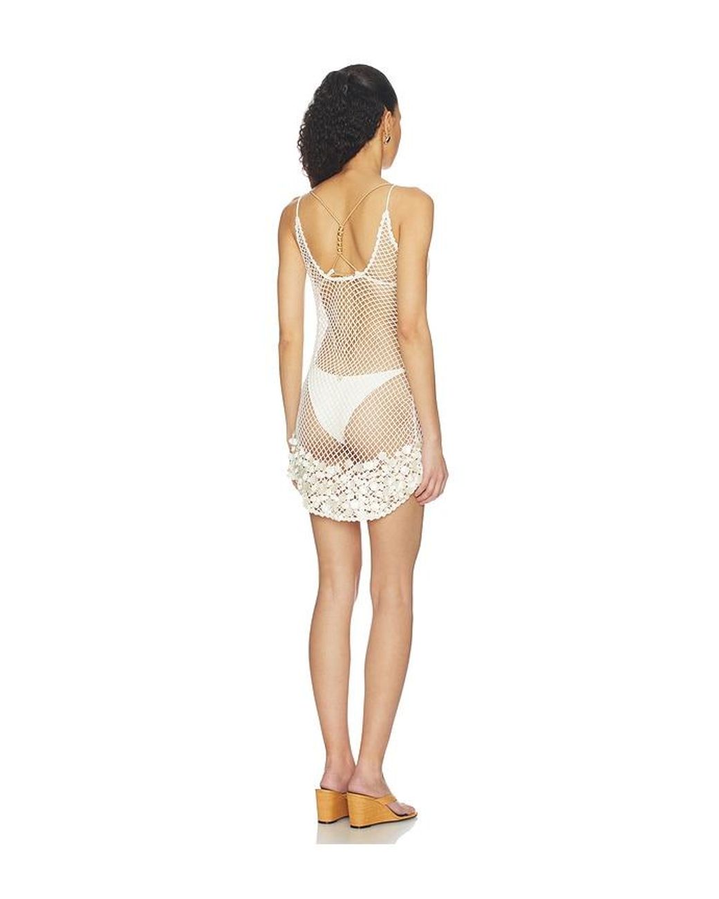 Tularosa White Elani Mini Dress