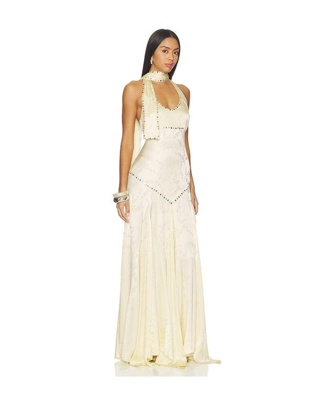 Siedres Natural Raye Dress