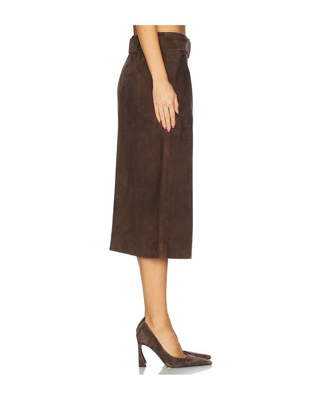 Veronica Beard Brown Alexie Skirt