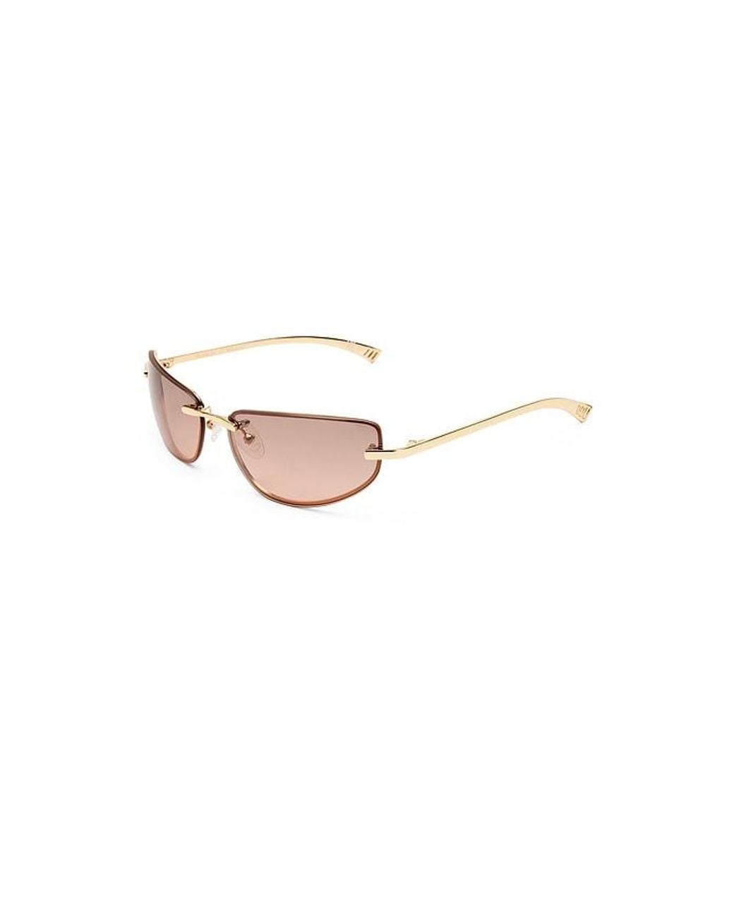 Le Specs Metallic Bubbles Sunglasses