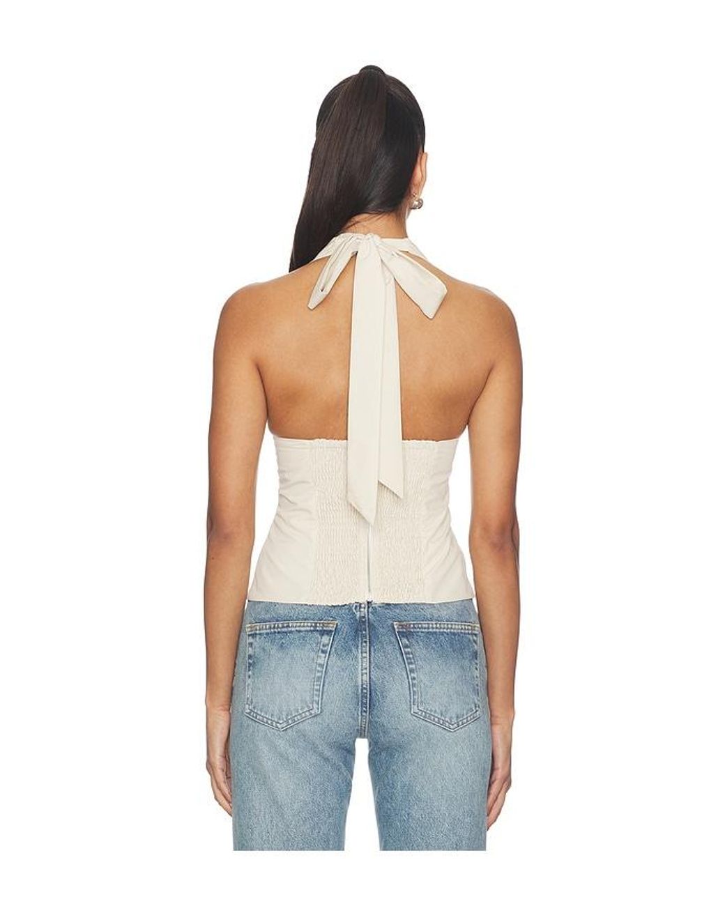 ALL THE WAYS Blue Lydia Top