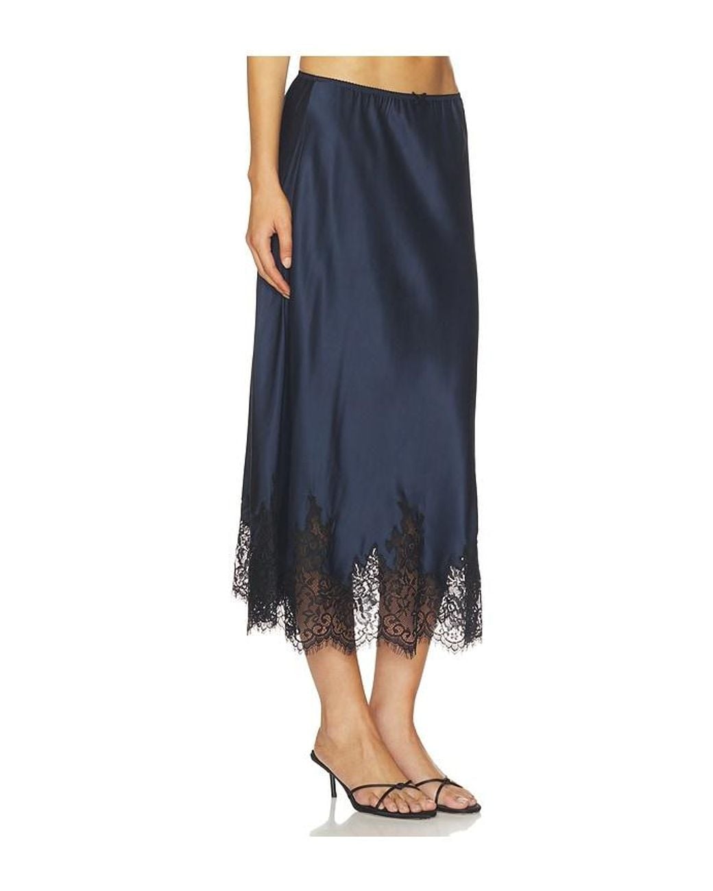 PAIGE Blue Kelso Skirt