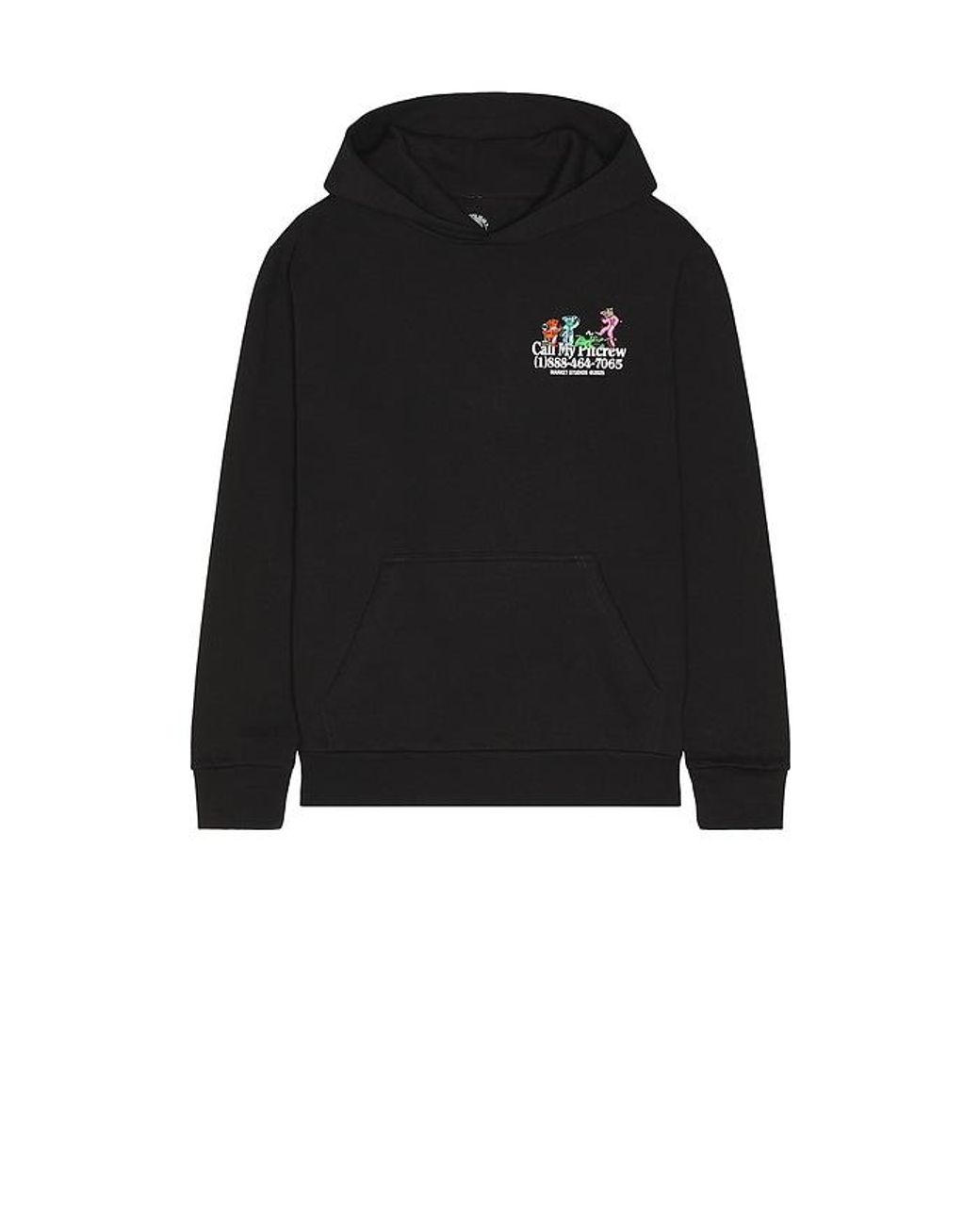 Market Black X Grateul Dead Call My Pitcrew Hoodie for men
