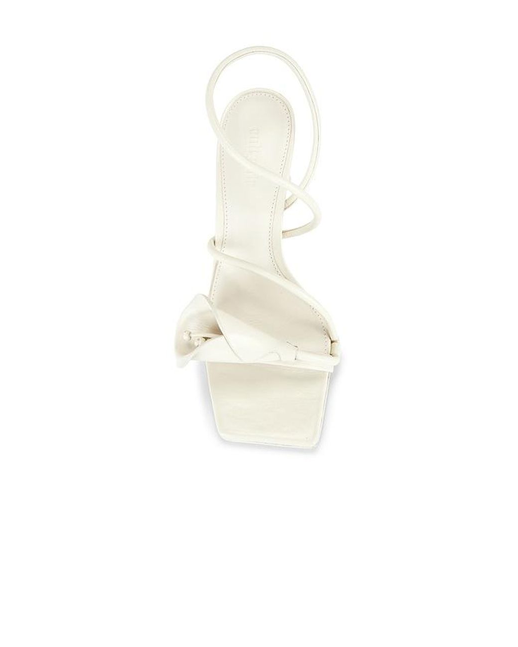 Cult Gaia White Ria Sandal