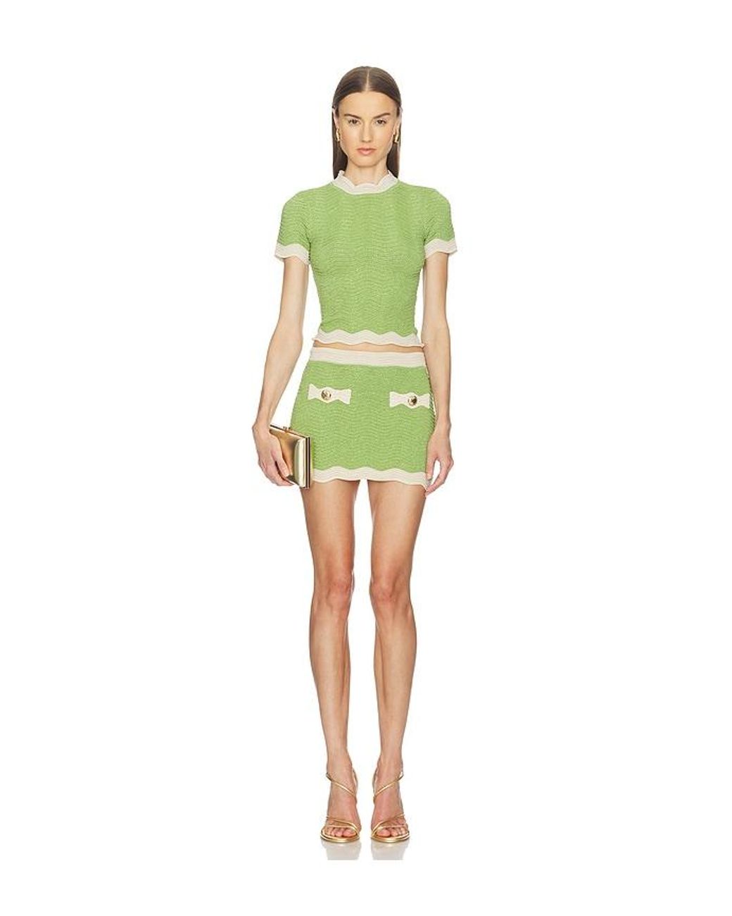 retroféte Green Iyla Top