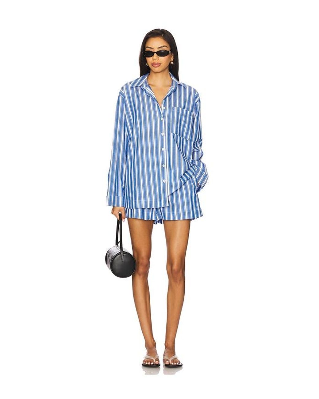 Show Me Your Mumu Blue Braxton Button Down