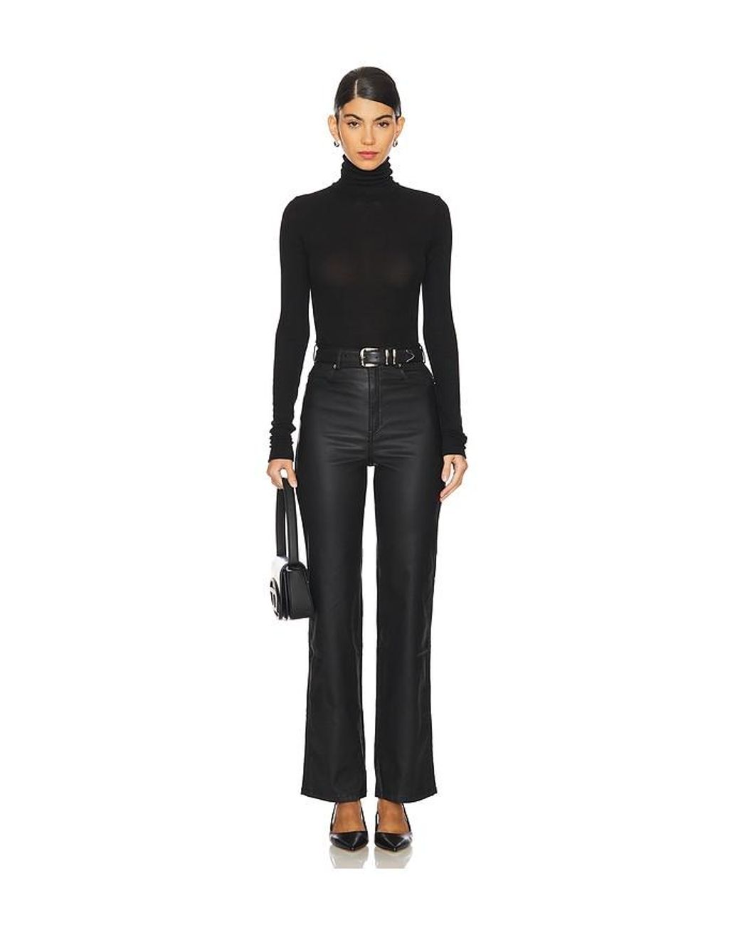 Dr. Denim Black Moxy Straight Pant