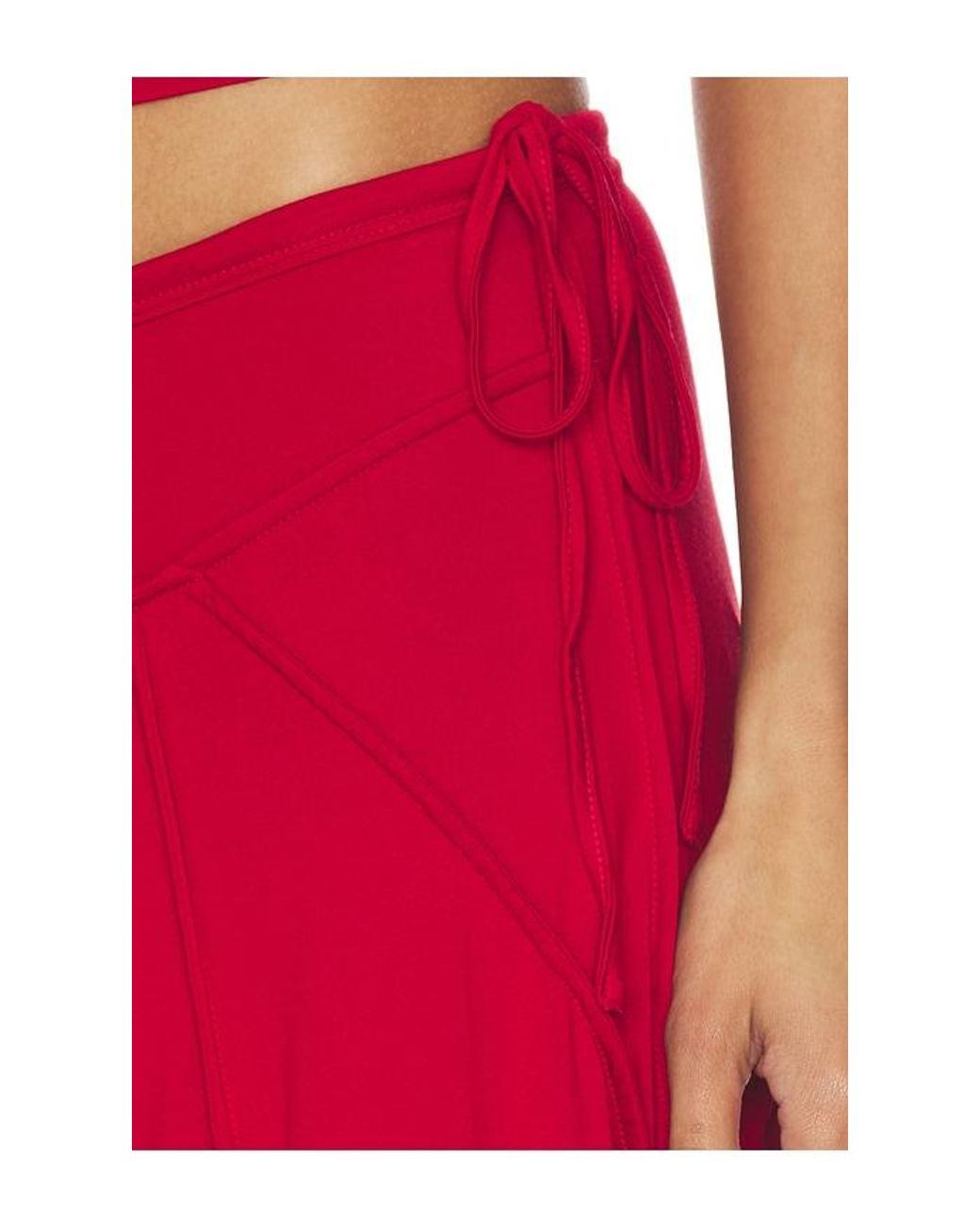 With Jean Red X Revolve Sharni Skirt
