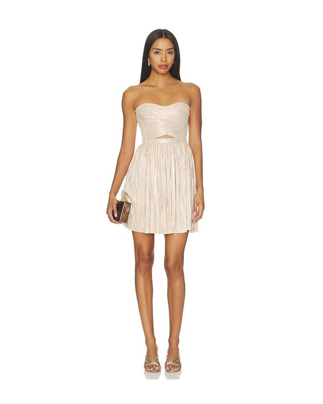Sabina Musayev Natural Magnus Dress