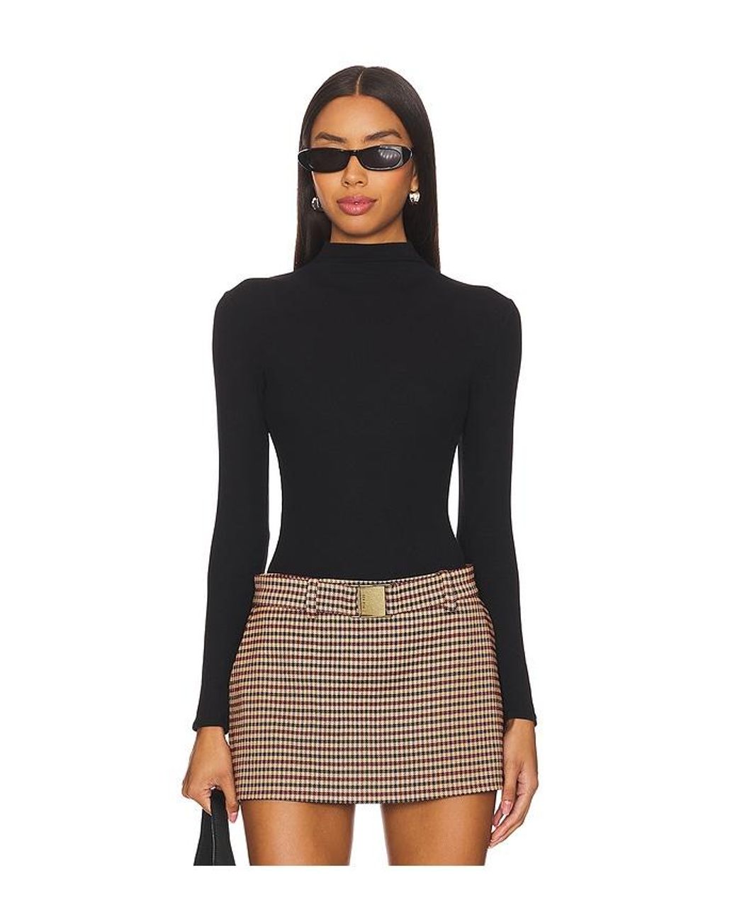 SER.O.YA Black Meg Bodysuit
