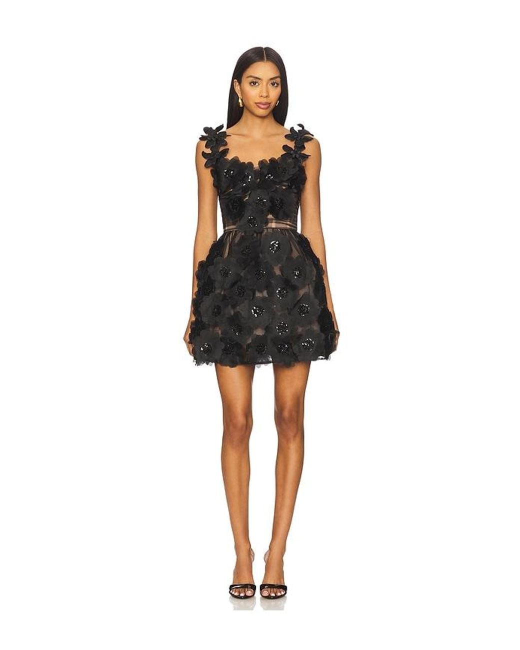 Bronx and Banco Black Rosalie Noir Mini Dress
