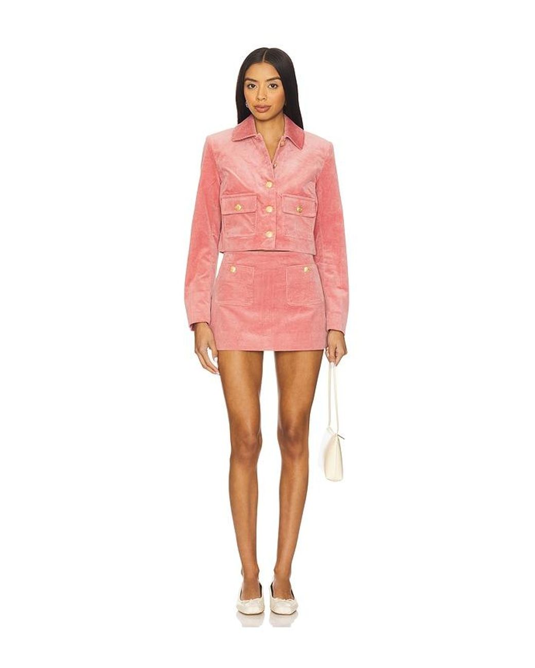 LoveShackFancy Pink Kida Skirt