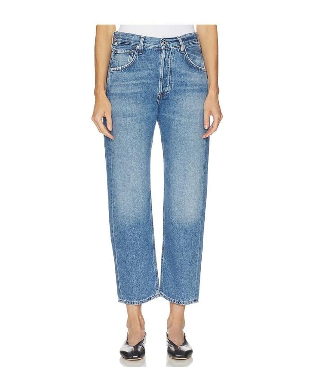 Citizens of Humanity Blue Winslow Boyfriend Jeans