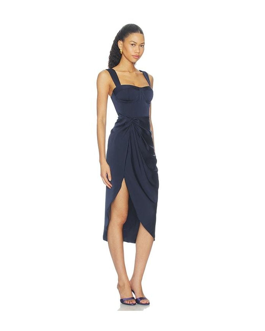 Yumi Kim Blue Billy Midi Dress