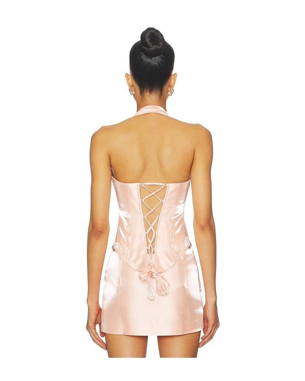 Kim Shui White Halter Top
