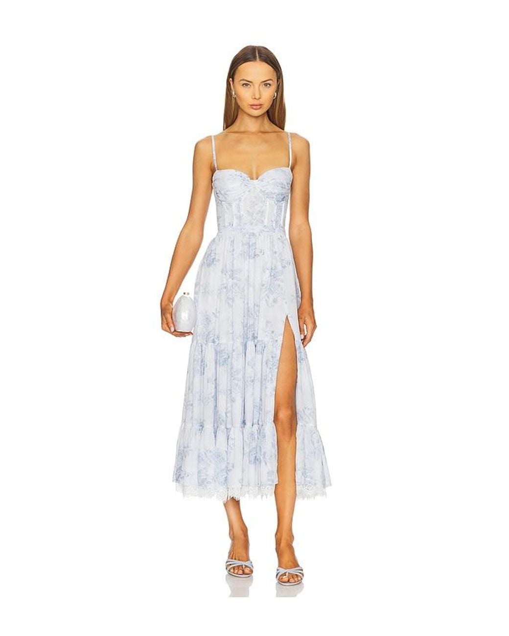 V. Chapman White Lara Gown