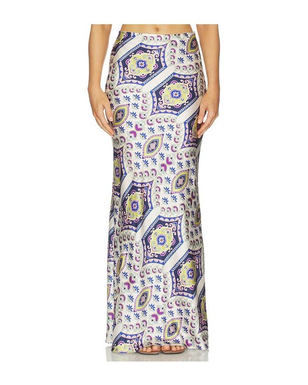 MISA Los Angles White Sierra Skirt
