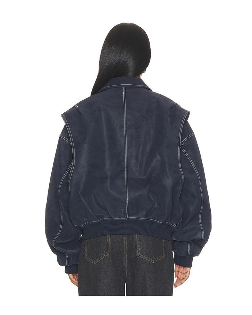 Lioness Blue Vista Bomber Jacket