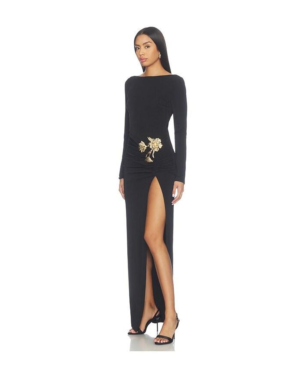Nadine Merabi Black Romy Dress