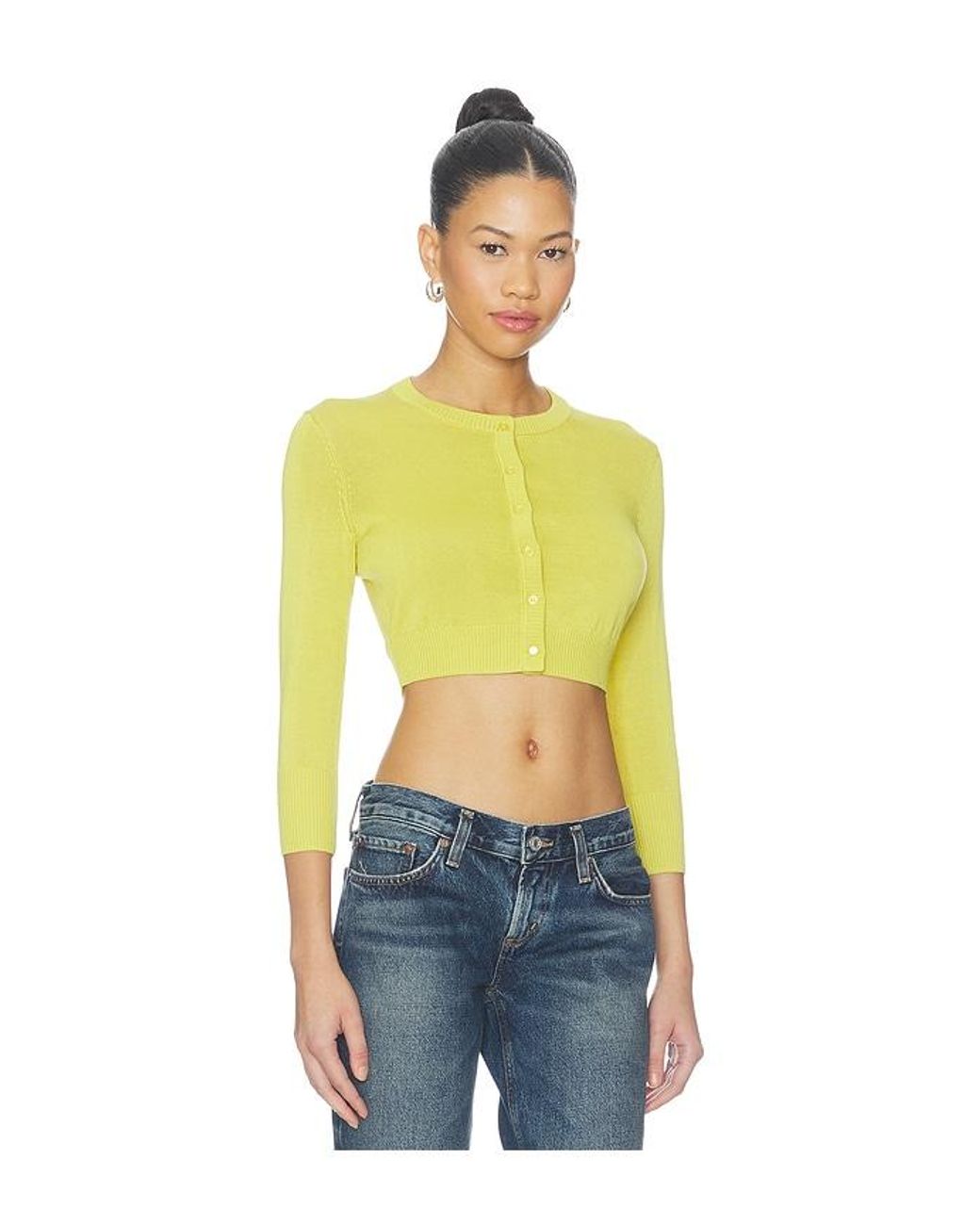 EB DENIM Blue Juniper Cropped Cardigan