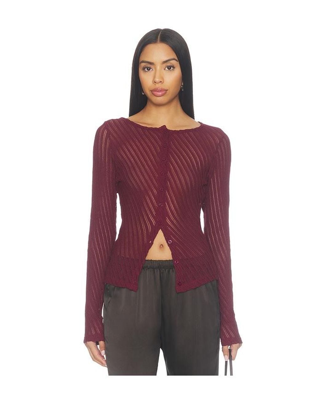 SNDY'S Purple Norah Cardigan
