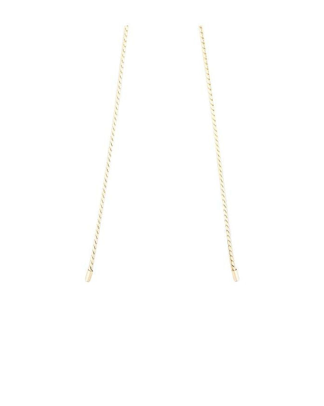 Ettika White Crystal Bezel Bolo Necklace