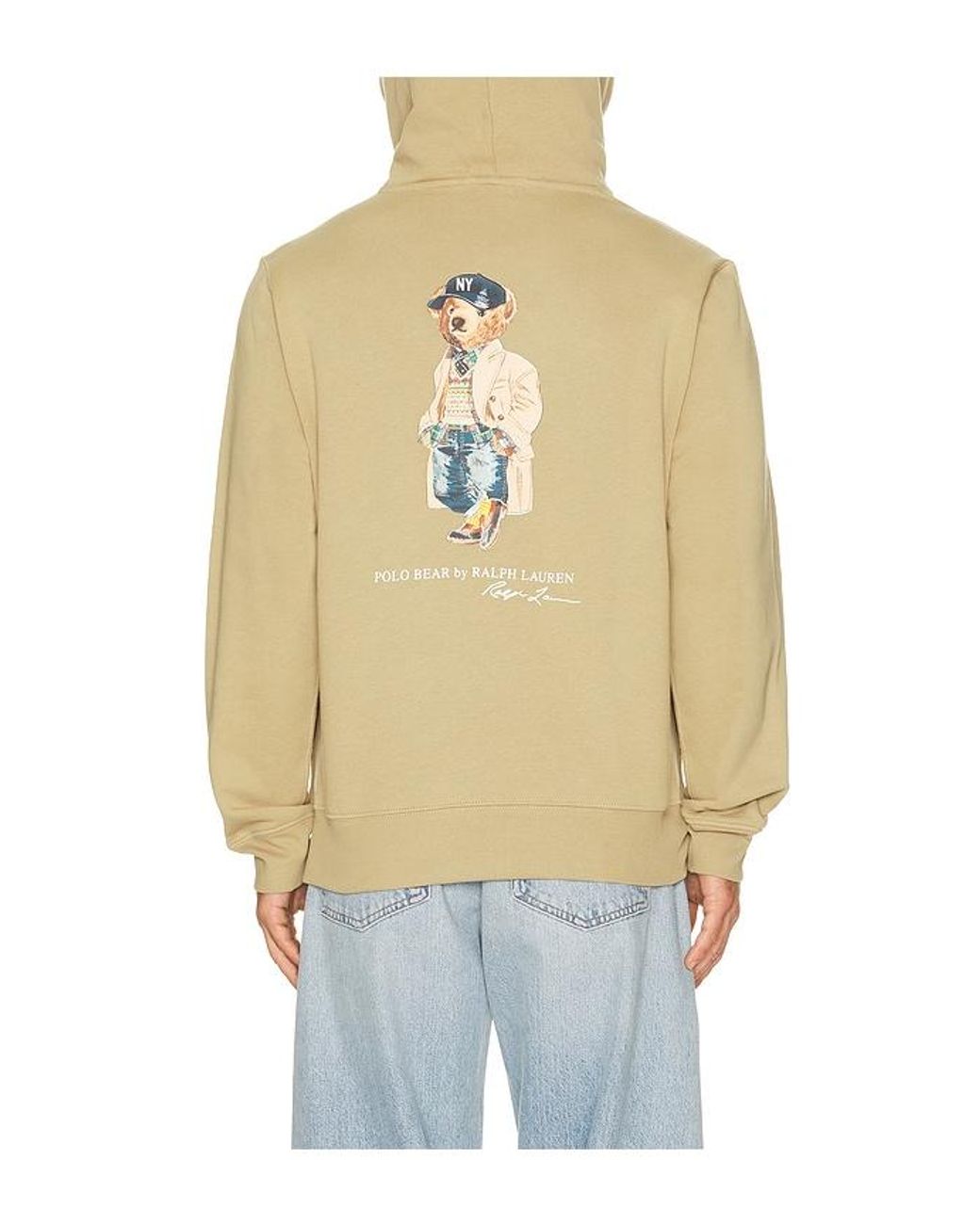 Polo Ralph Lauren Metallic Seasonal Fleece Polo Rl Novelty Litchfield Bear Hoodie for men