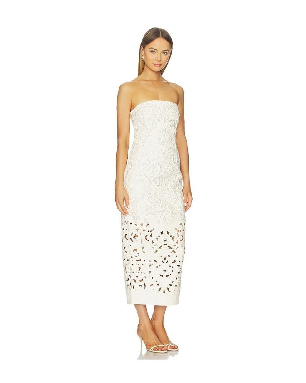 Cult Gaia White Raylene Dress